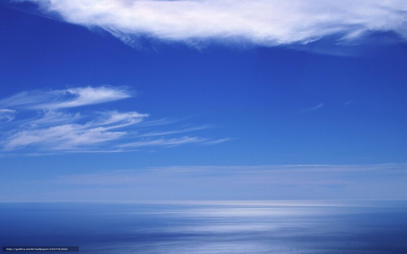 calm ocean under blue sky
