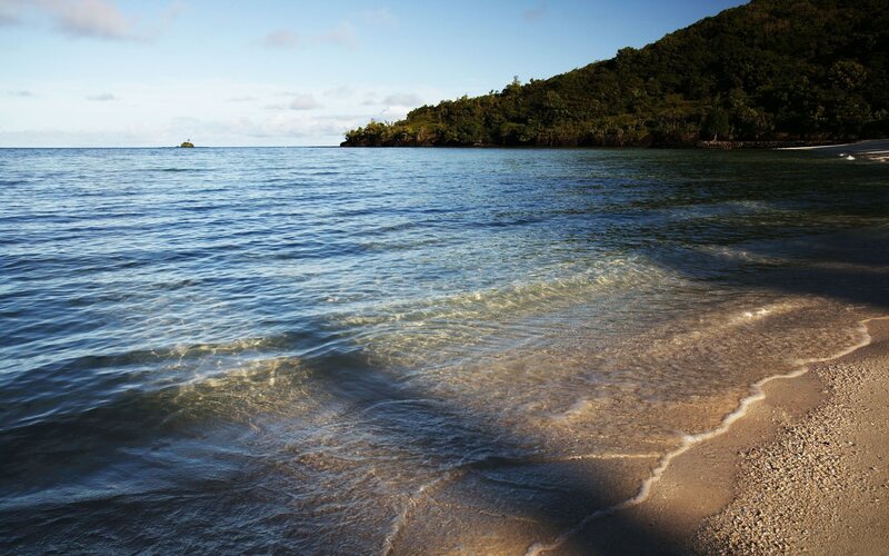 Calm Ocean Waves — Blue