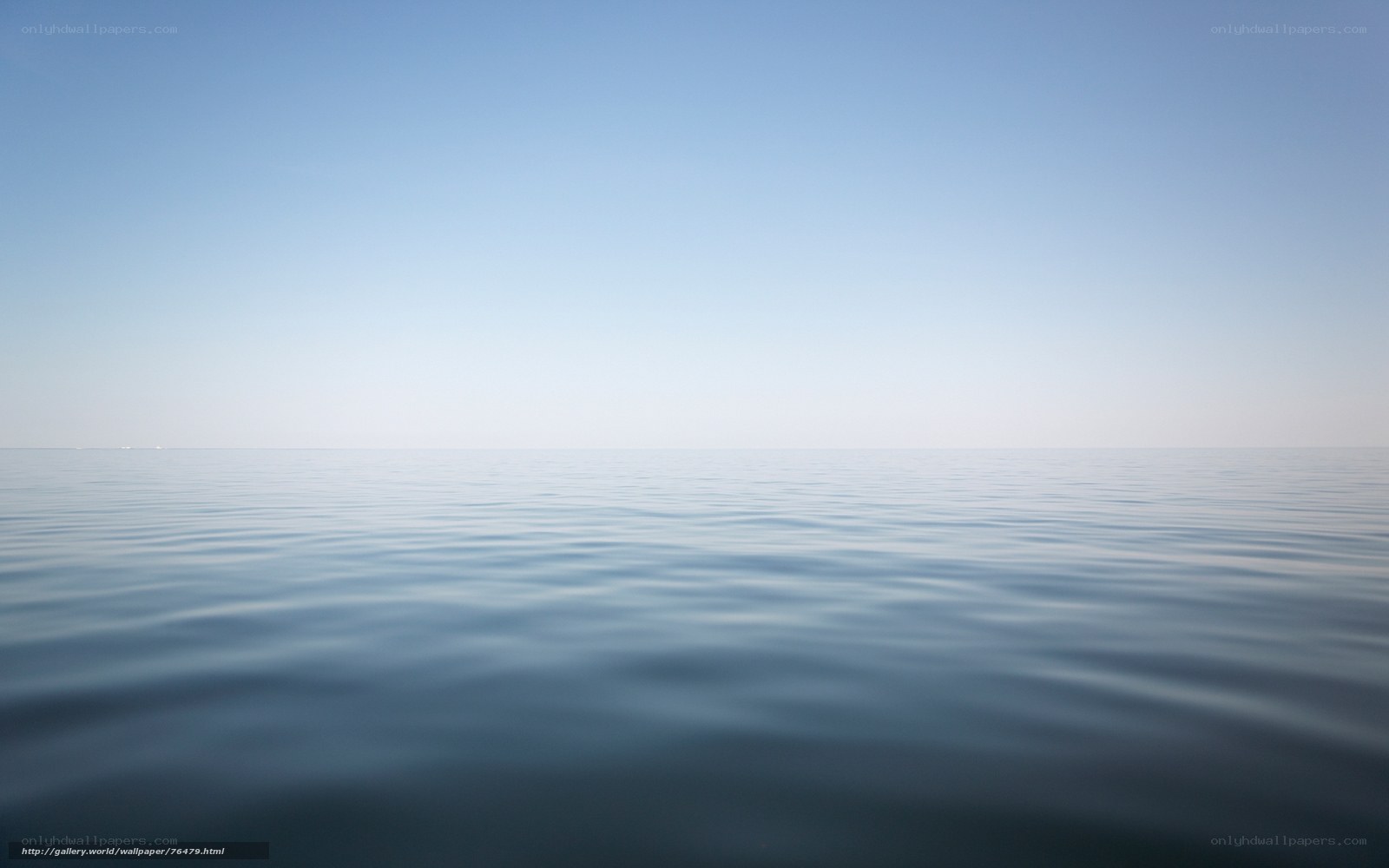 calm sea under clear sky