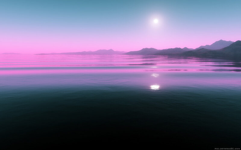 Calm Water and Mountains