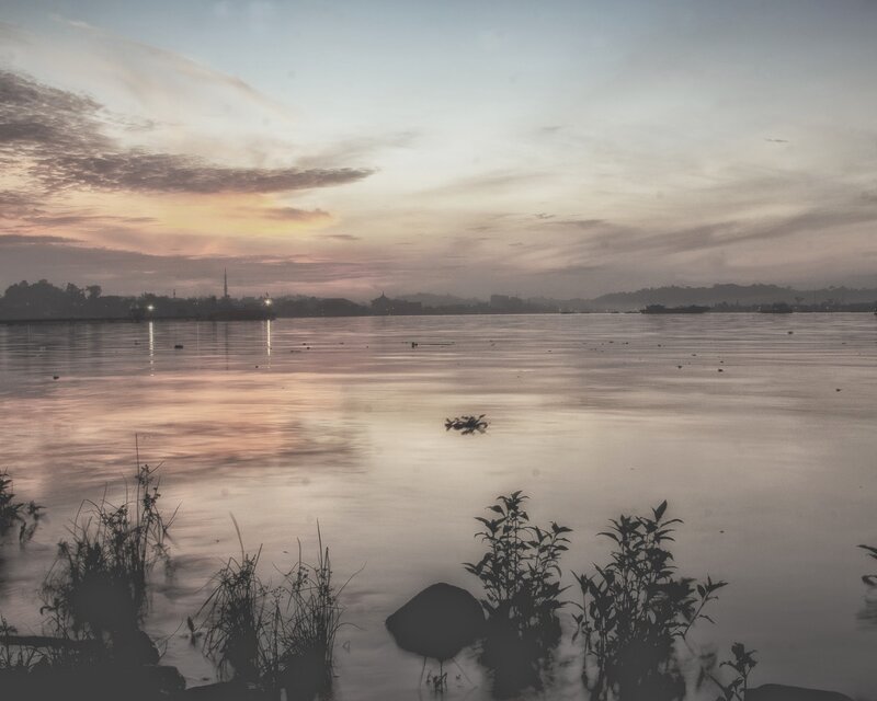 Calm Water at Dawn