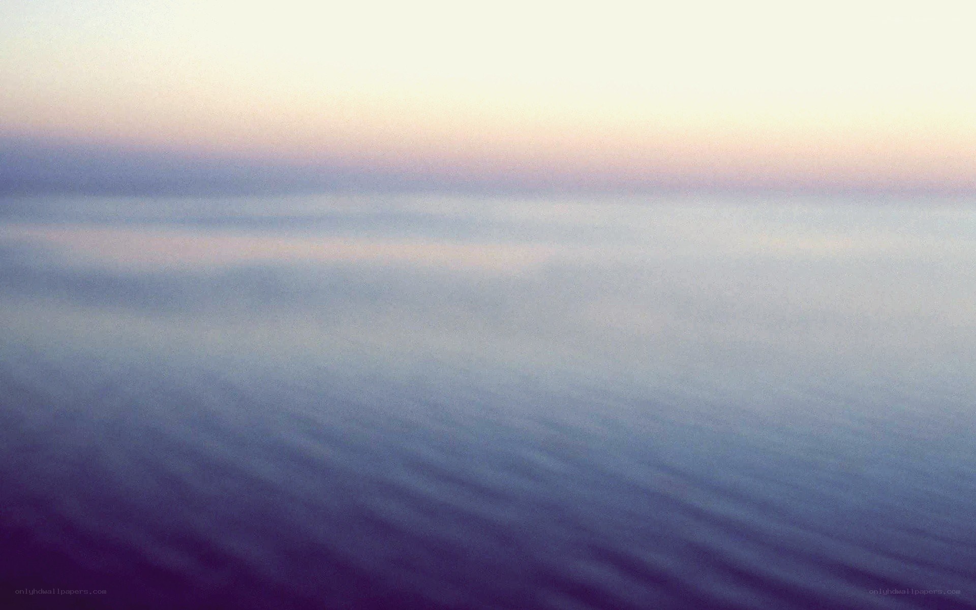 calm water at dusk
