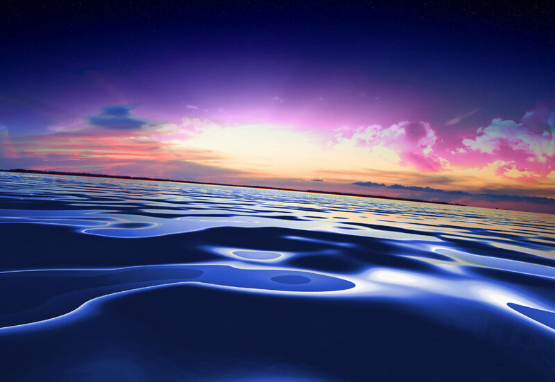 Calm Water at Twilight