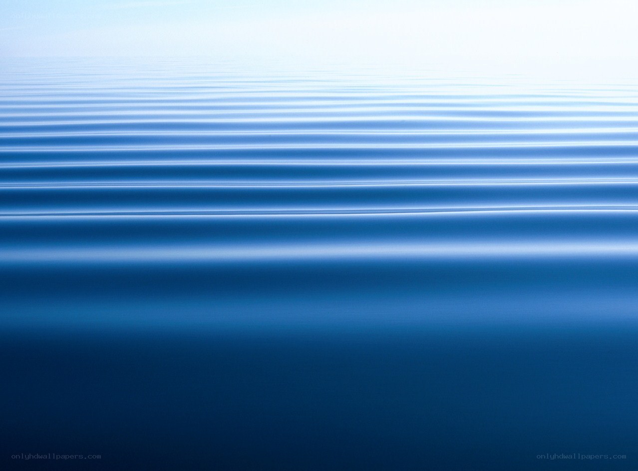 calm water ripples