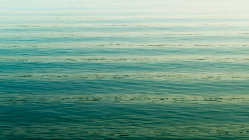 Calm Water Surface — Teal