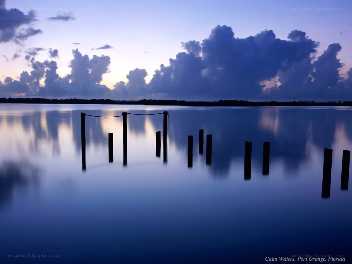 Calm Waters at Dusk