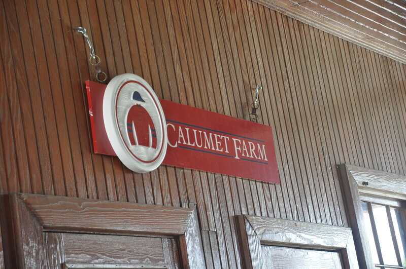 Calumet Farm Sign