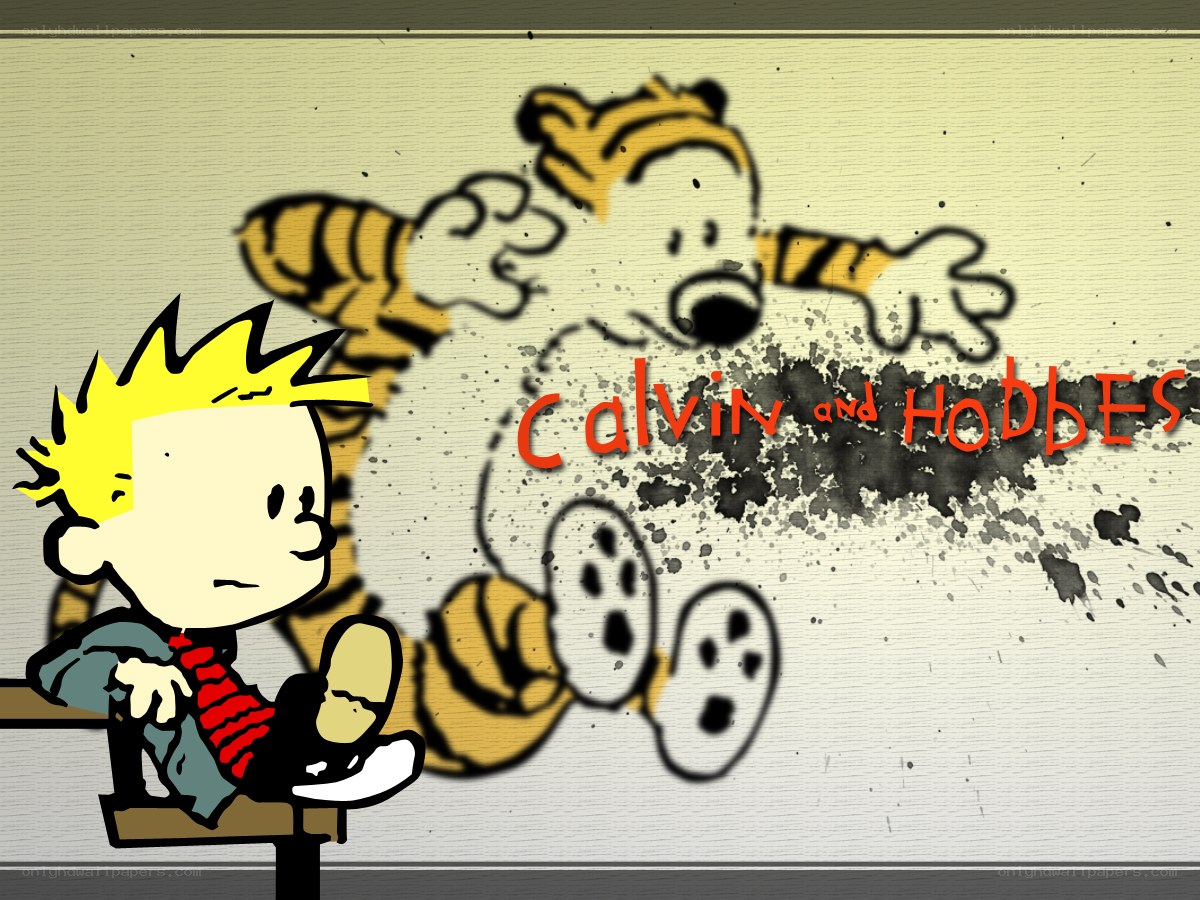 Calvin and Hobbes artwork