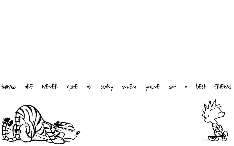 Calvin and Hobbes — Black, Whimsical