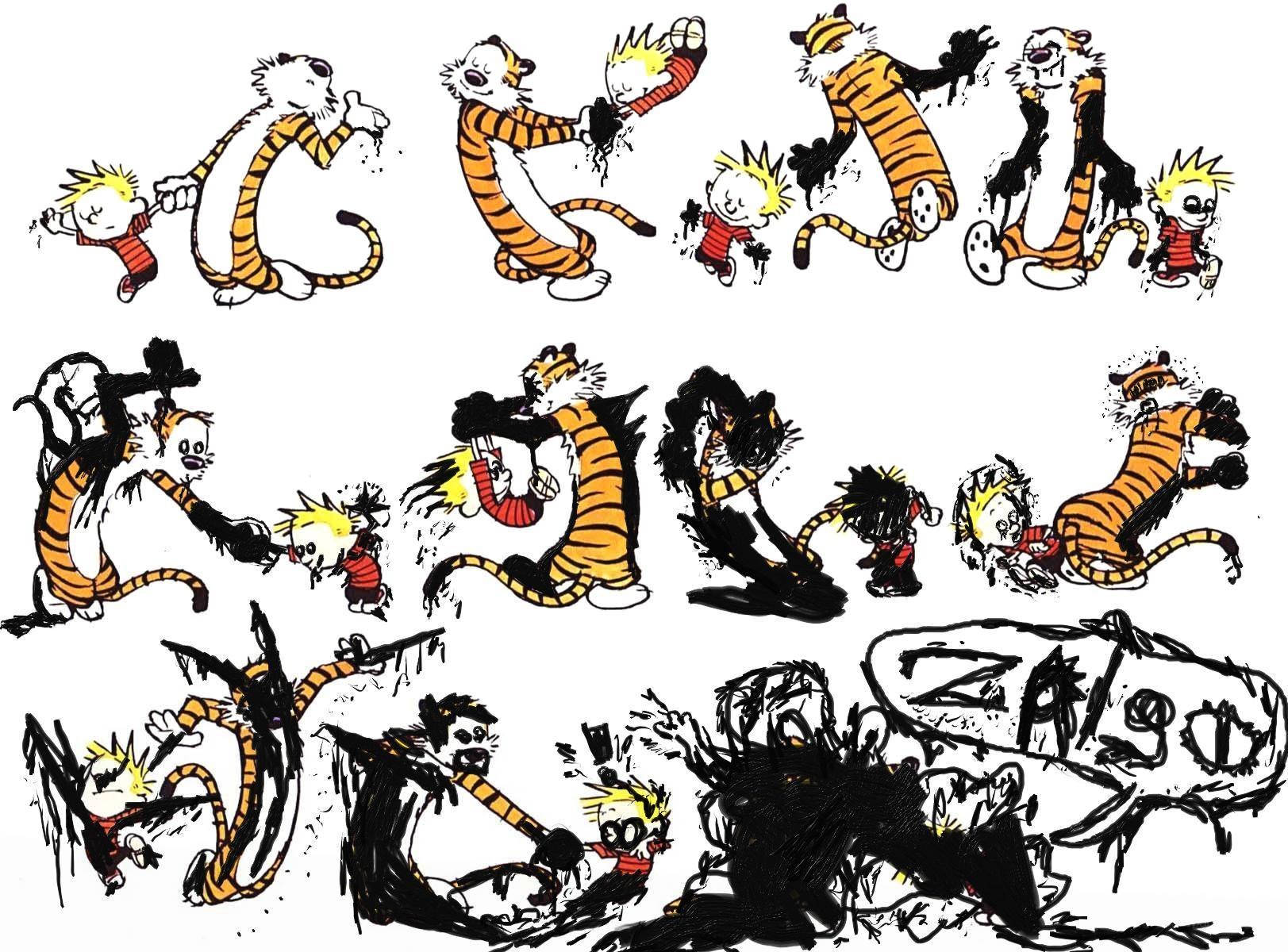 Calvin and Hobbes chaos