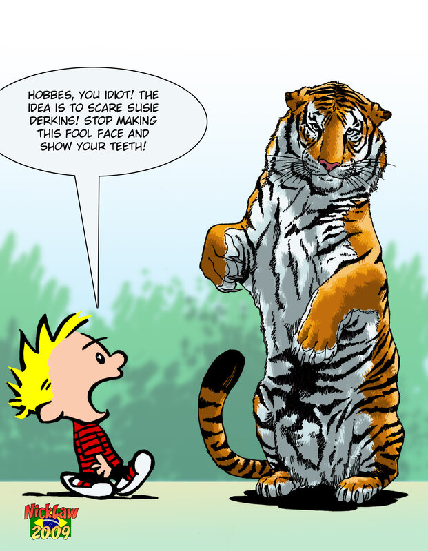 Calvin and Hobbes comic