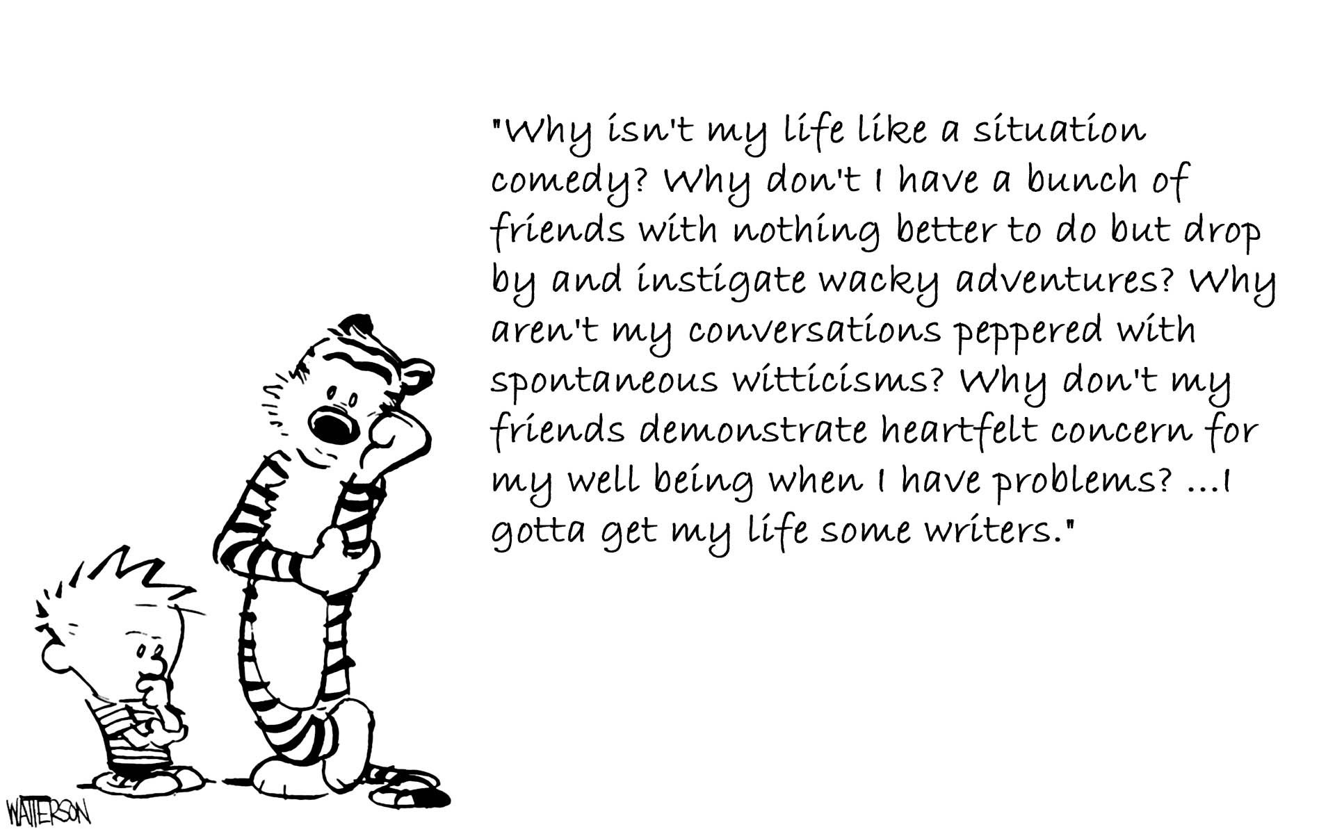 Calvin and Hobbes comic