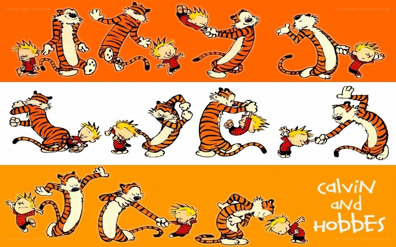 Calvin and Hobbes comic strip