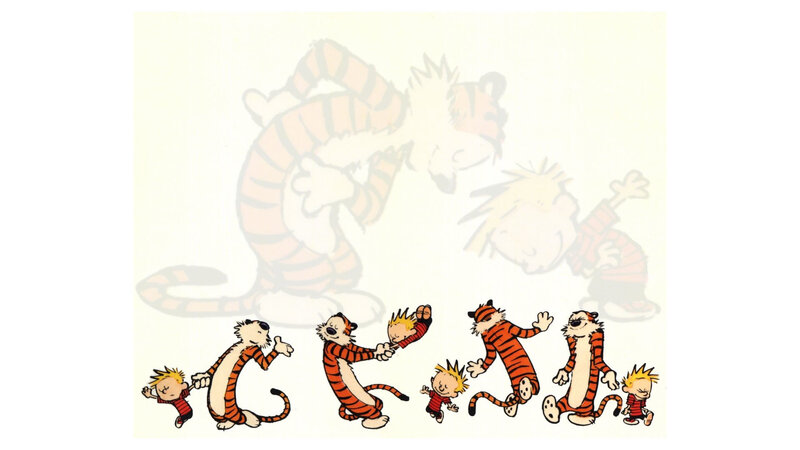 Calvin and Hobbes comic strip
