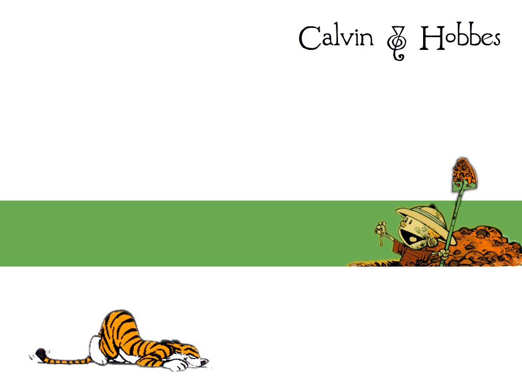 Calvin and Hobbes comic strip