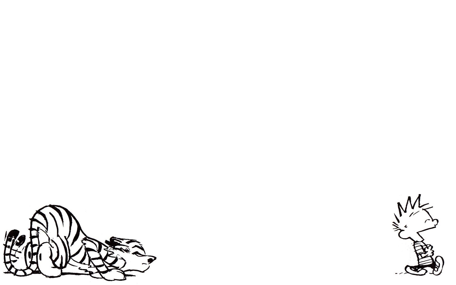 Calvin and Hobbes comic strip