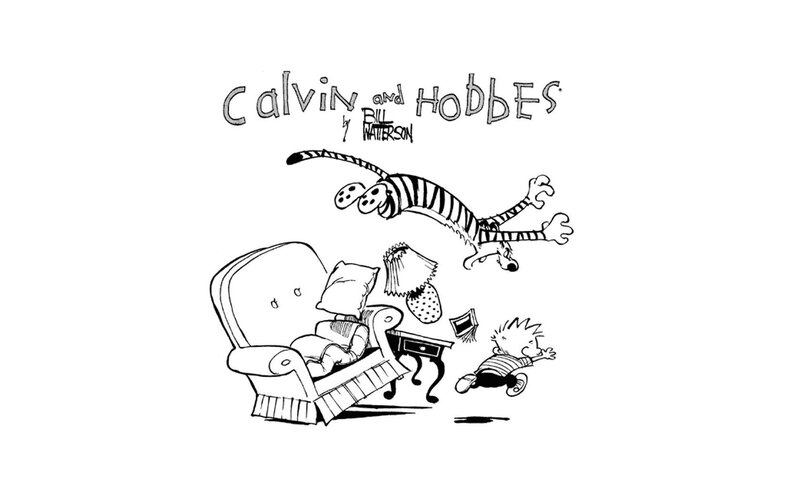 Calvin and Hobbes comic strip
