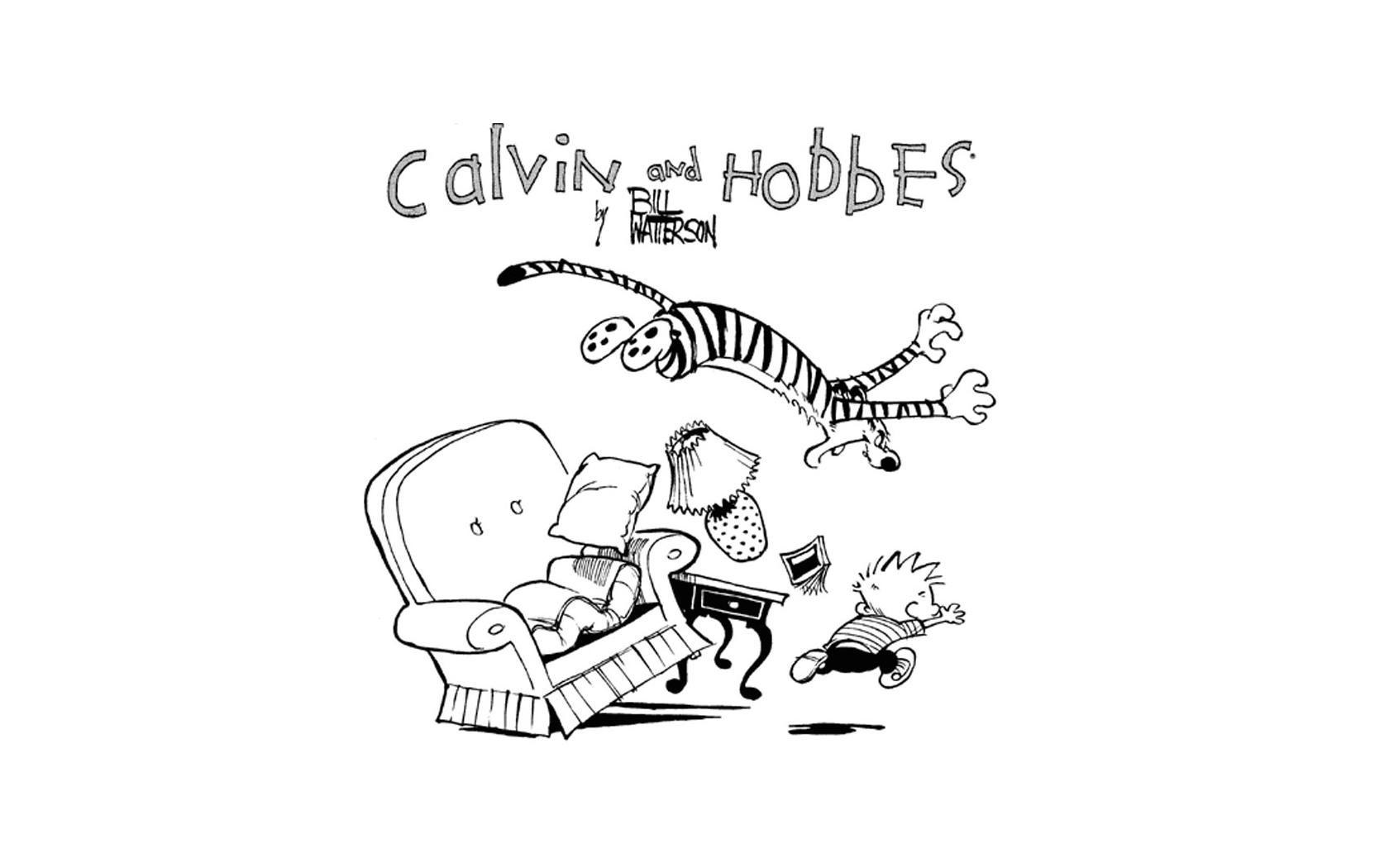 Calvin and Hobbes comic strip