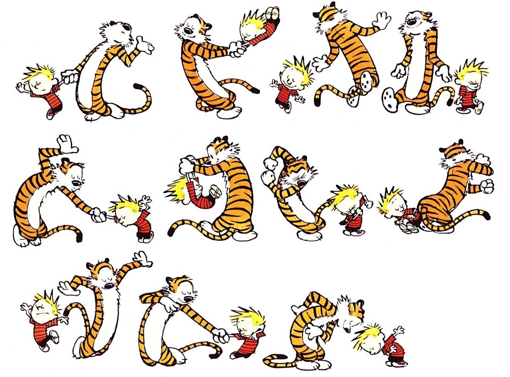 Calvin and Hobbes comic strip