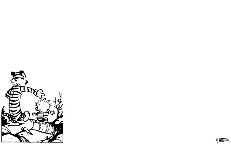 Calvin and Hobbes comic strip