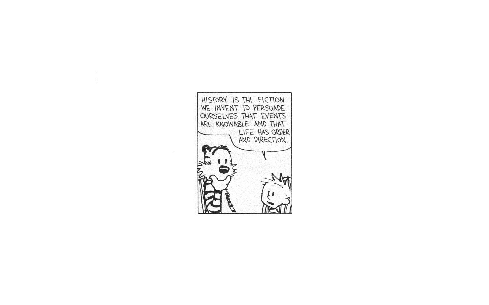 Calvin and Hobbes comic strip