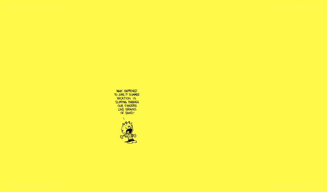 Calvin and Hobbes comic strip