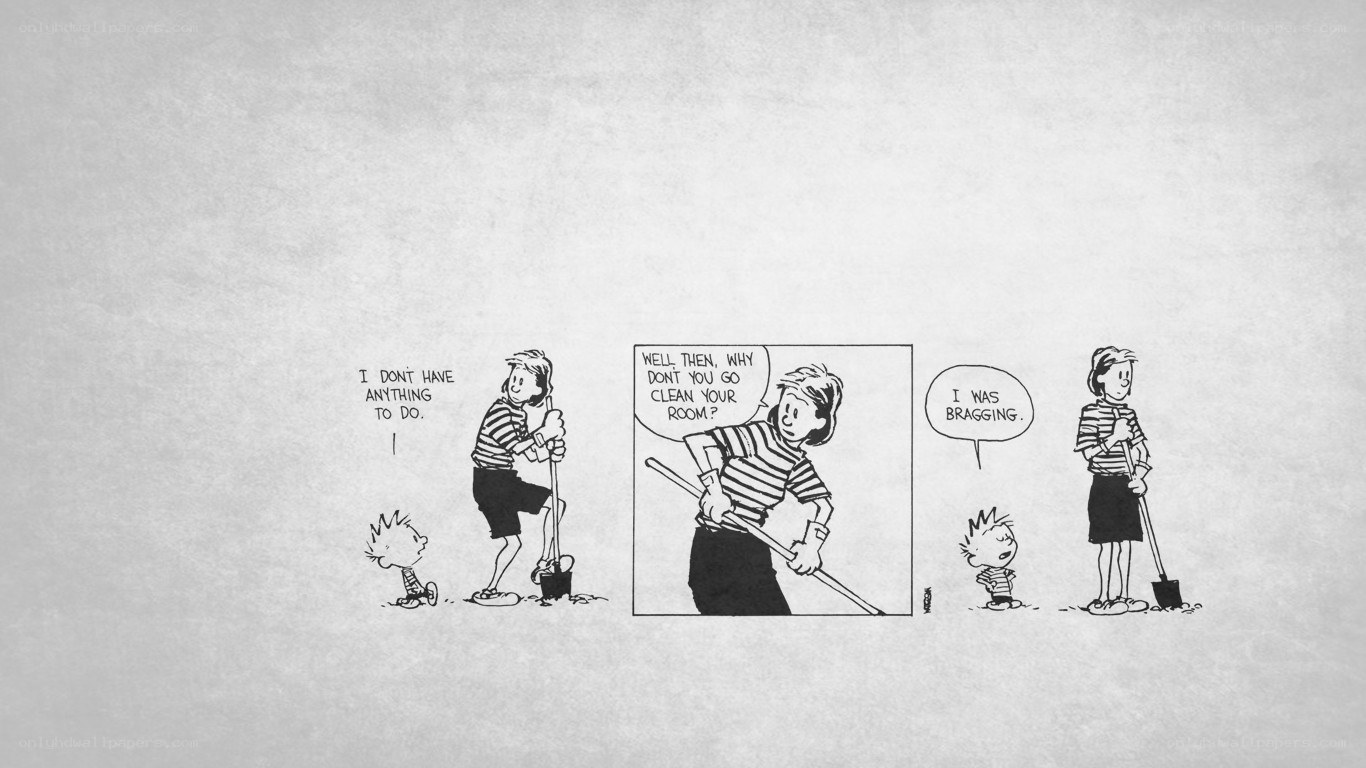 Calvin and Hobbes comic strip