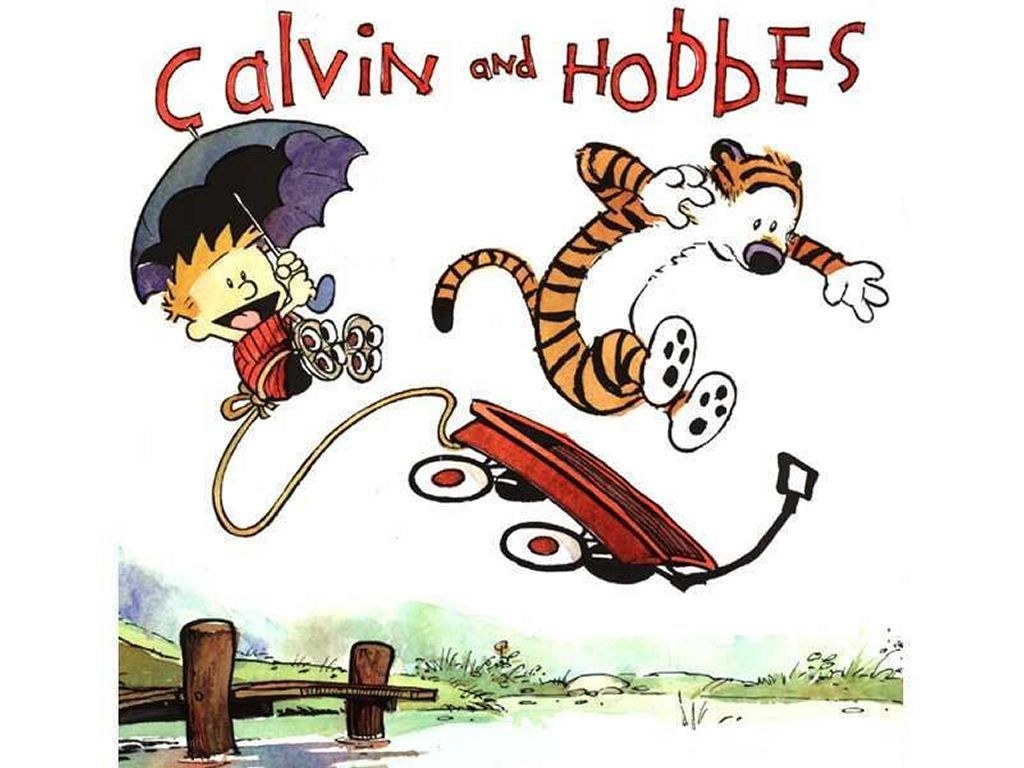 Calvin and Hobbes comic strip
