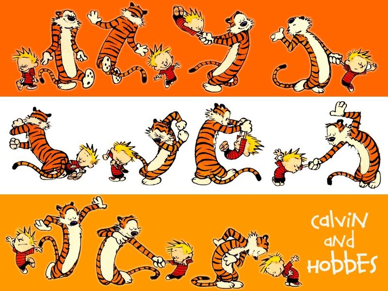 Calvin and Hobbes comic strip