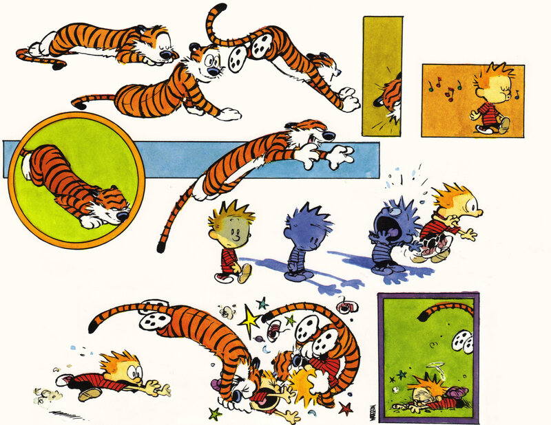 Calvin and Hobbes comic strip