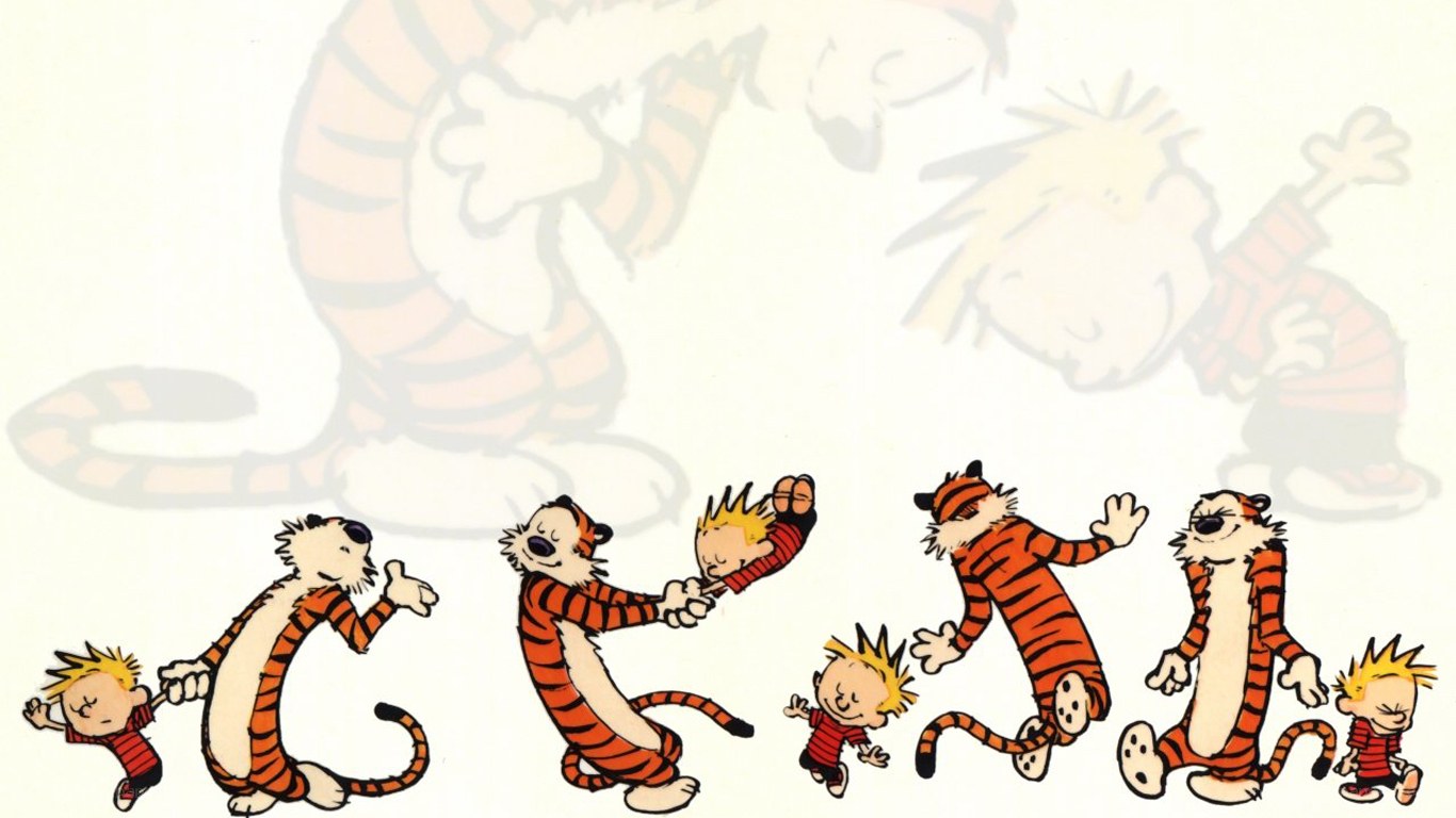 Calvin and Hobbes comic strip