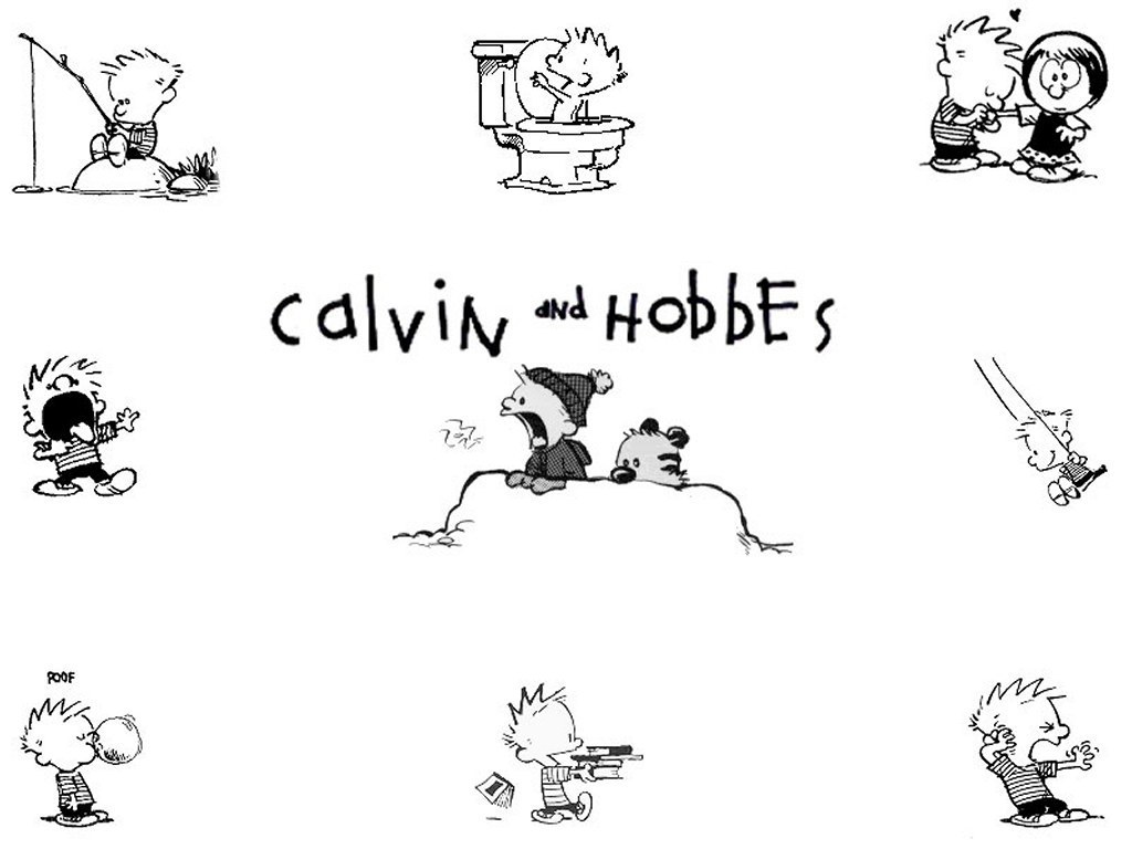 Calvin and Hobbes comic strips