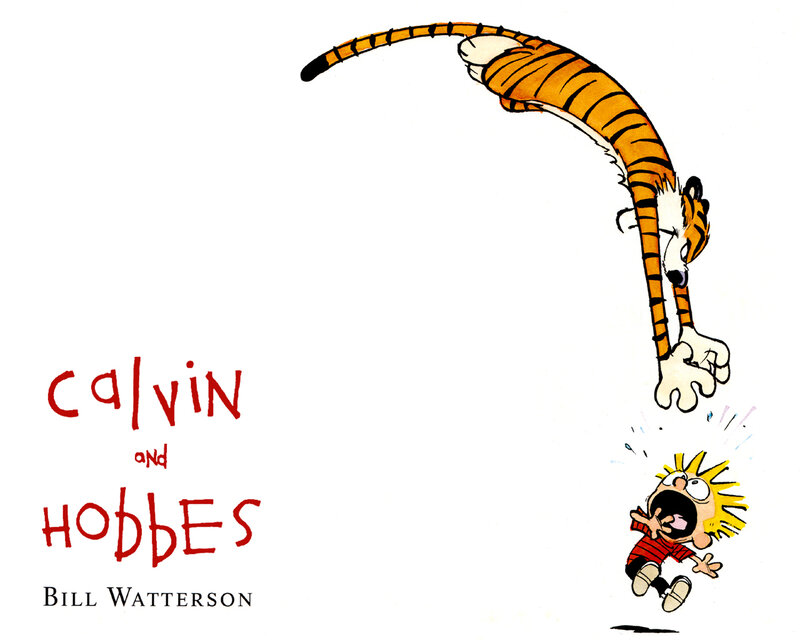 Calvin and Hobbes cover