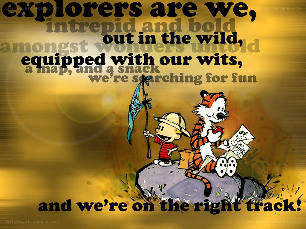 Calvin and Hobbes explorers