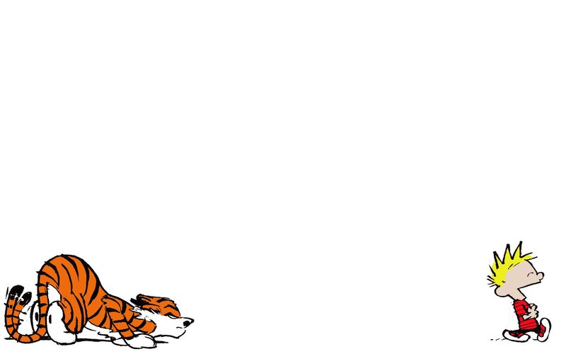 Calvin and Hobbes — Orange