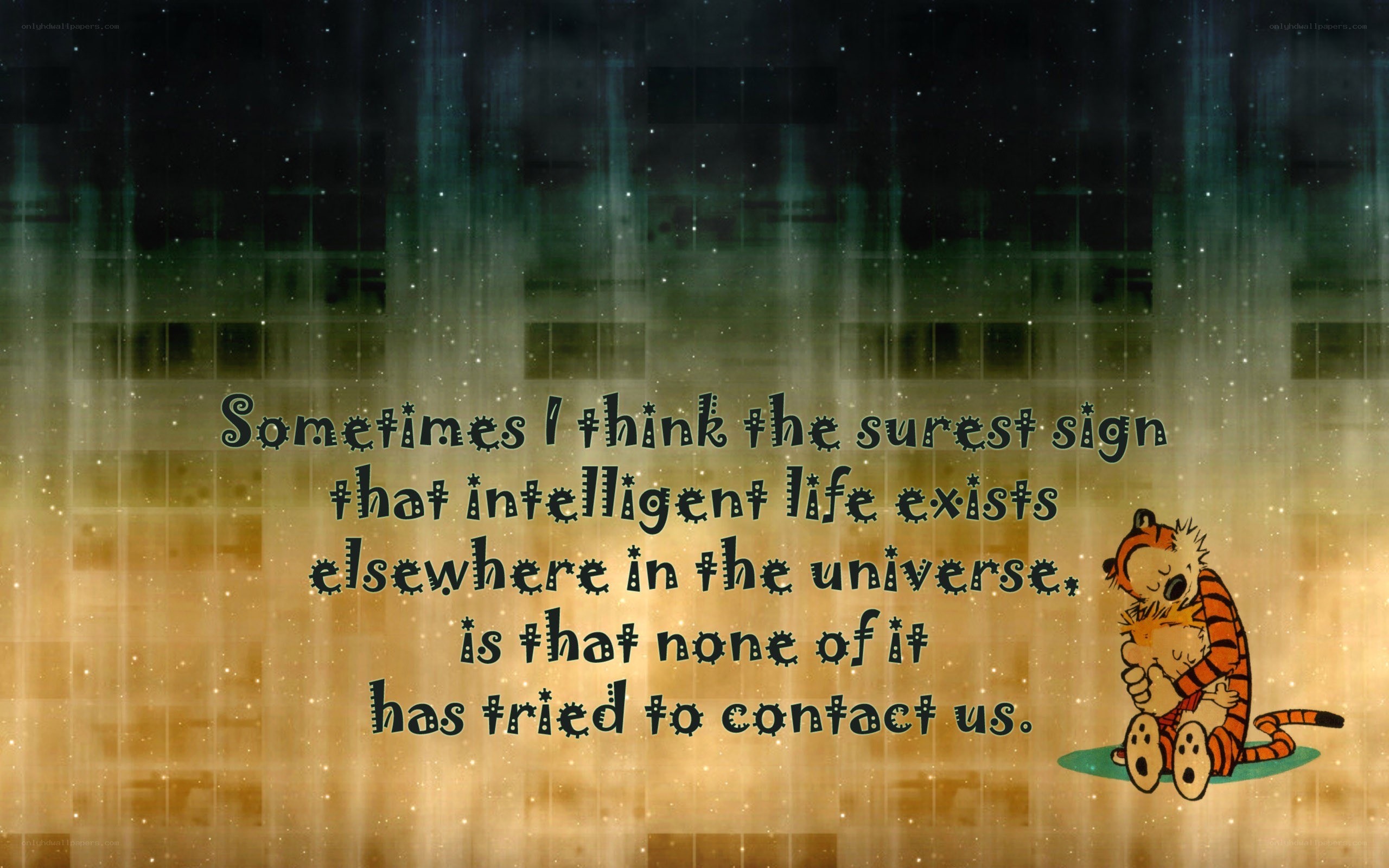 Calvin and Hobbes quote