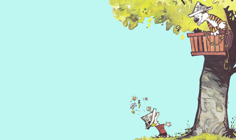 Calvin and Hobbes treehouse
