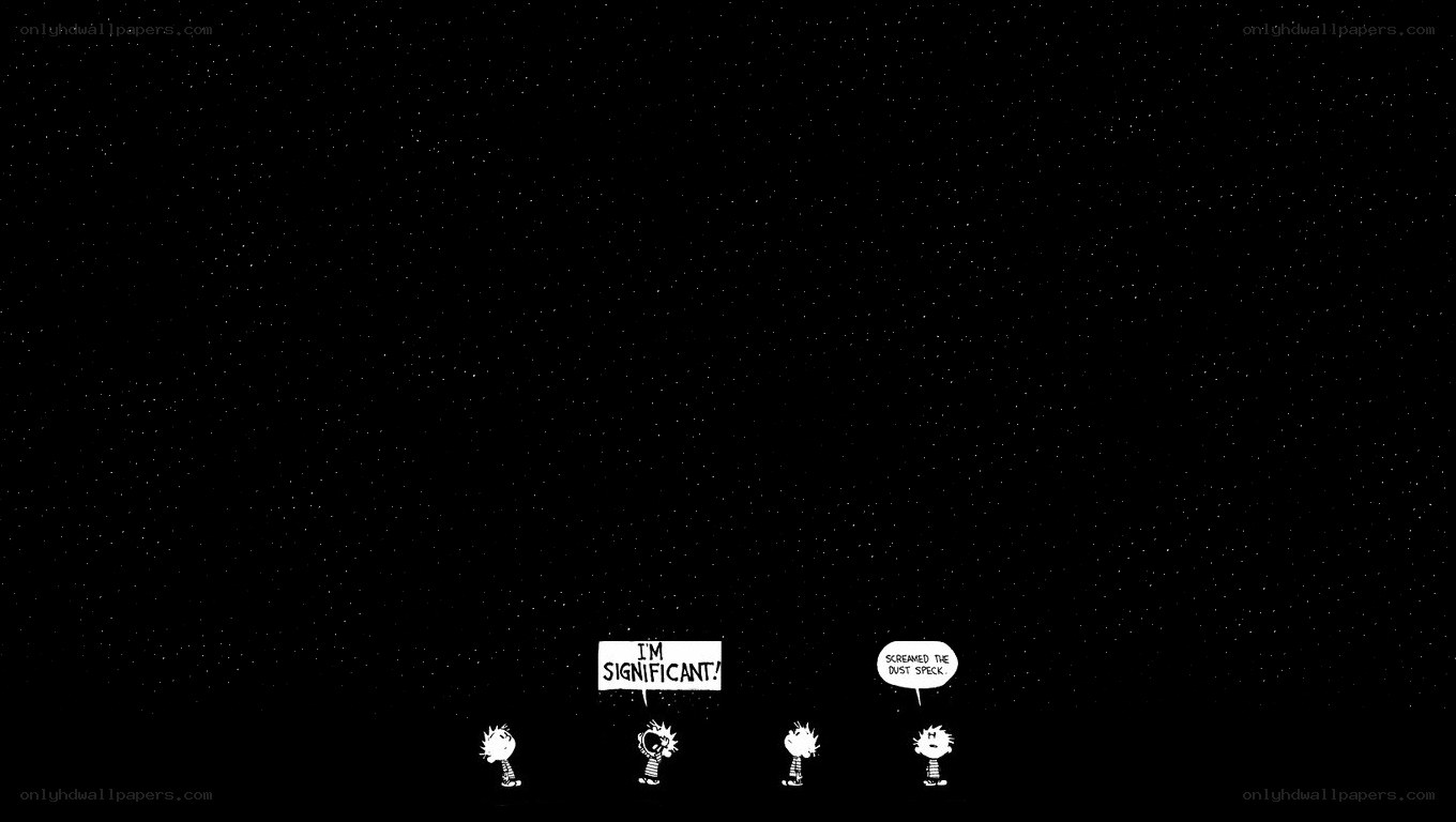 Calvin and the universe