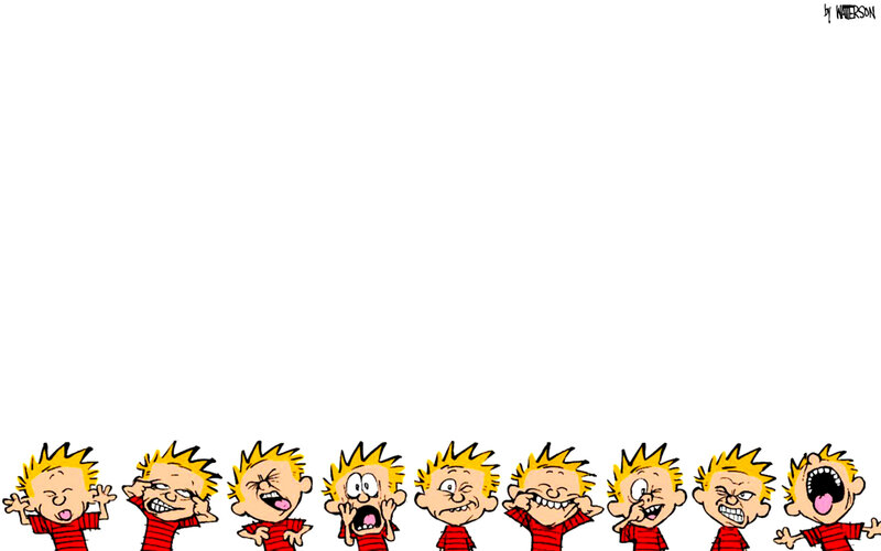 Calvin Character Expressions