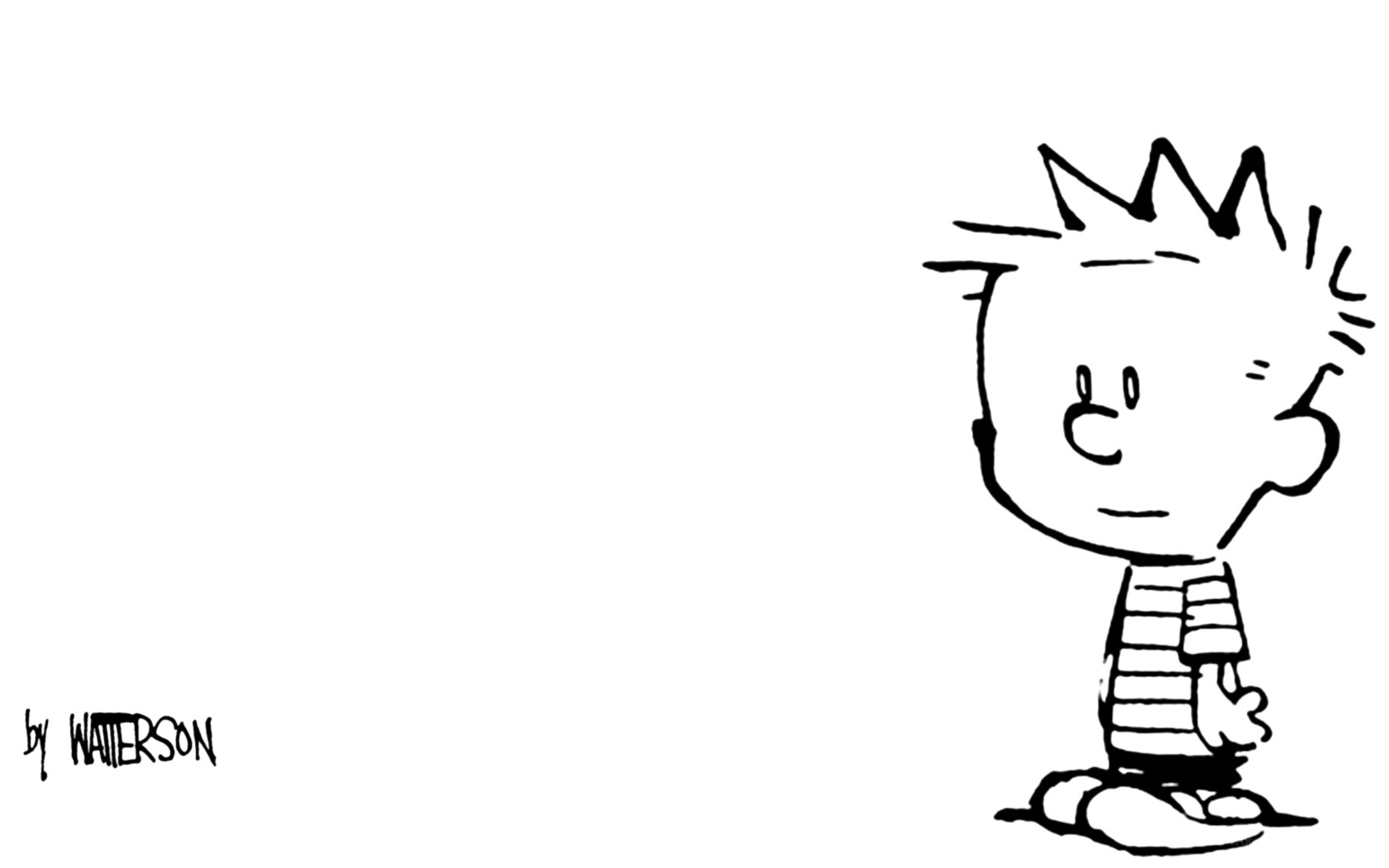 Calvin from Calvin and Hobbes
