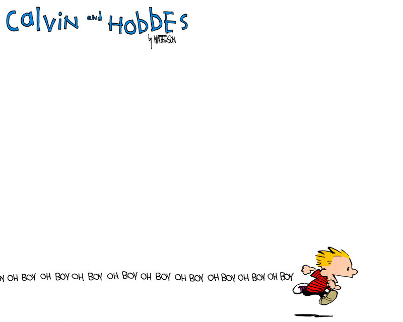 Calvin Running — White