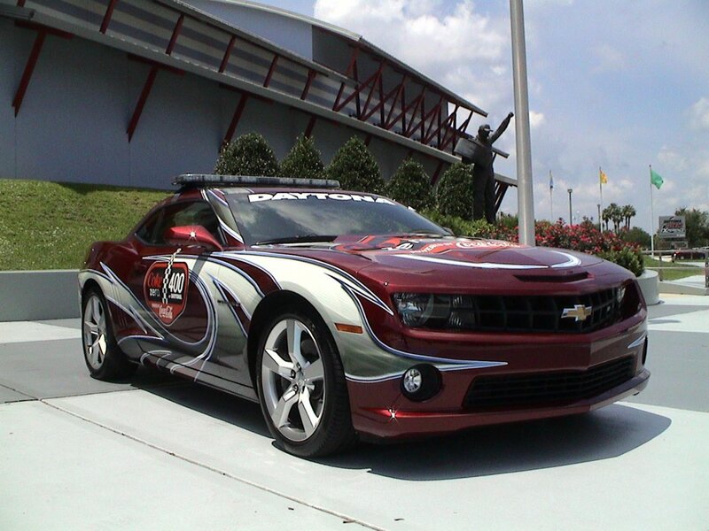 Camaro pace car at Daytona