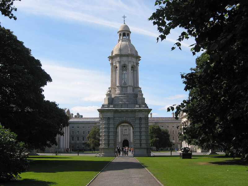 Cambridge University tower