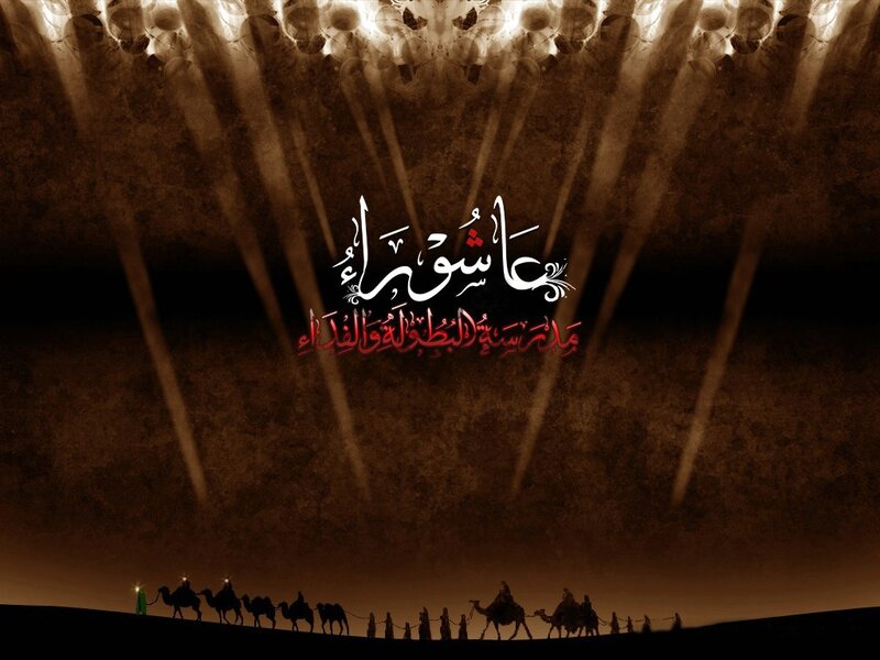 Camel caravan under starlight