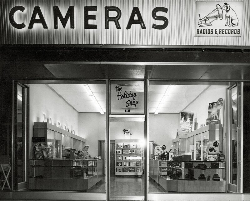 Camera and electronics store