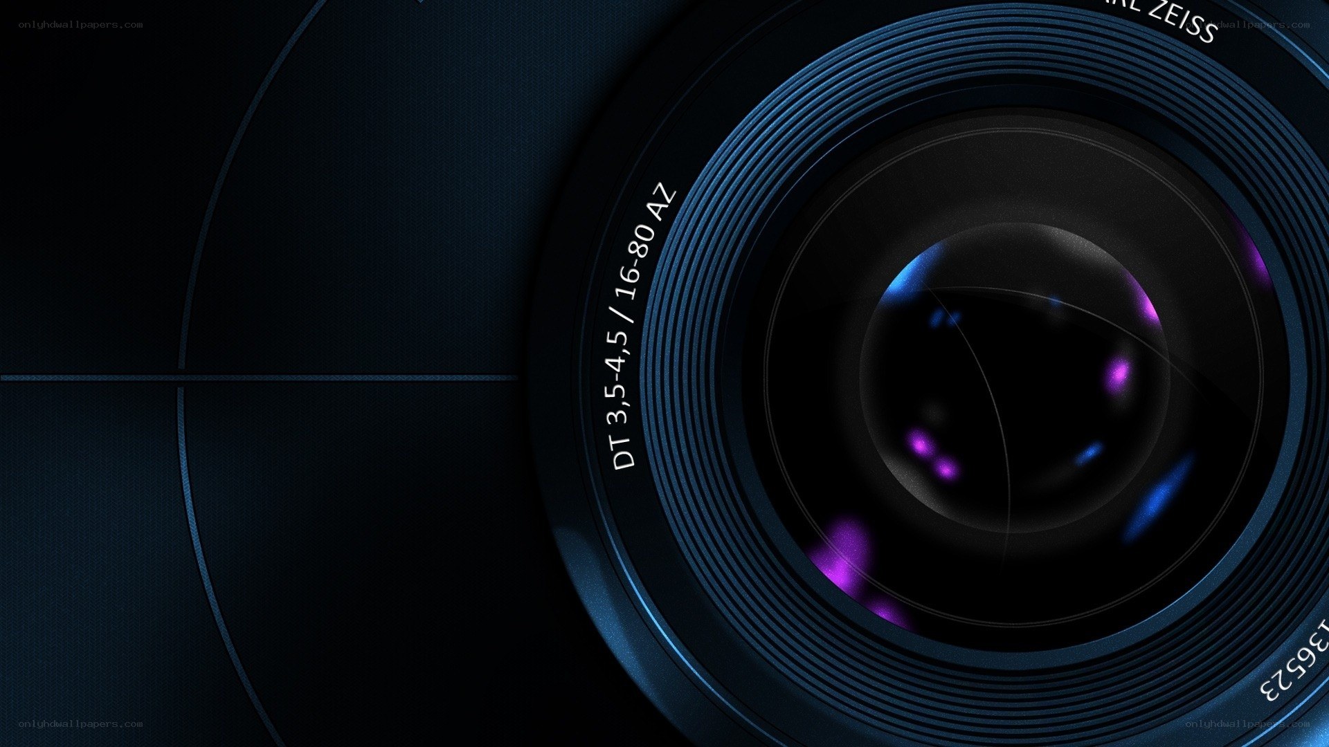 camera lens close-up