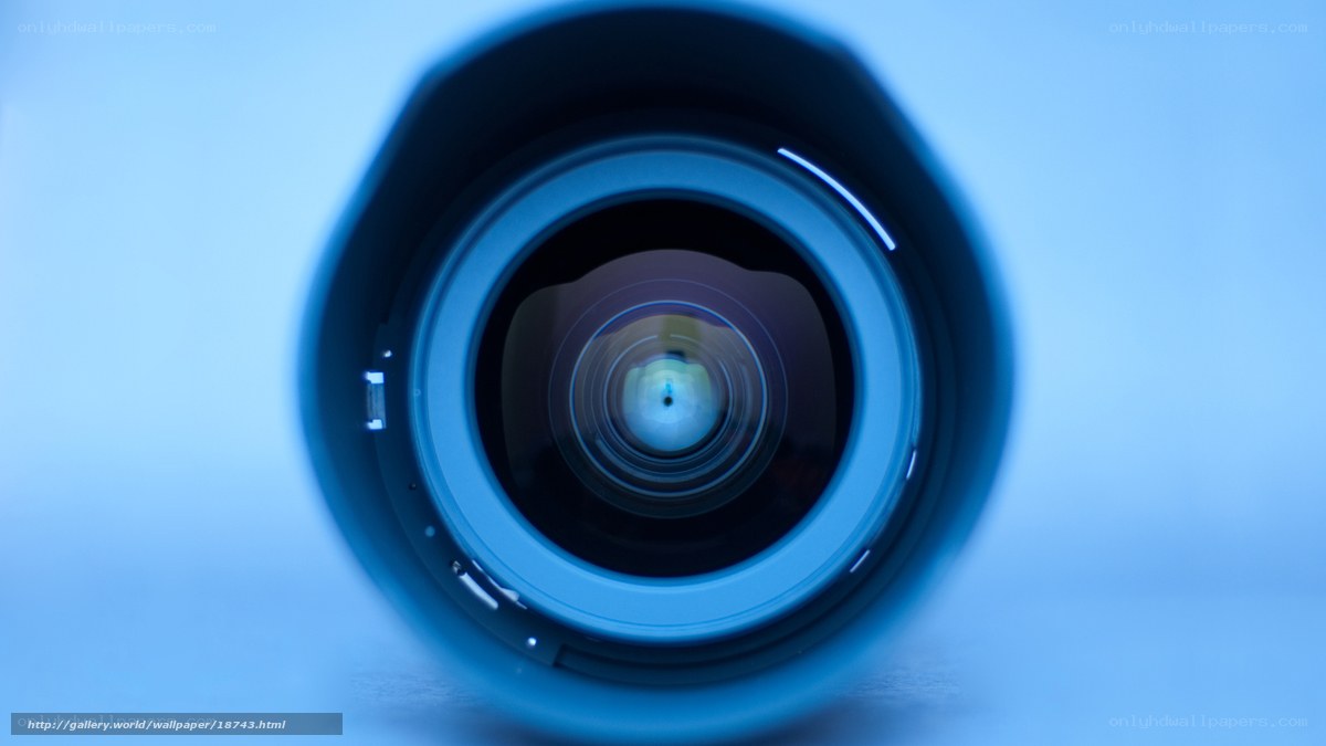 camera lens close-up