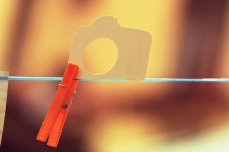 Camera-shaped Cutout