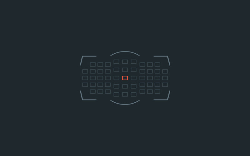 camera viewfinder grid