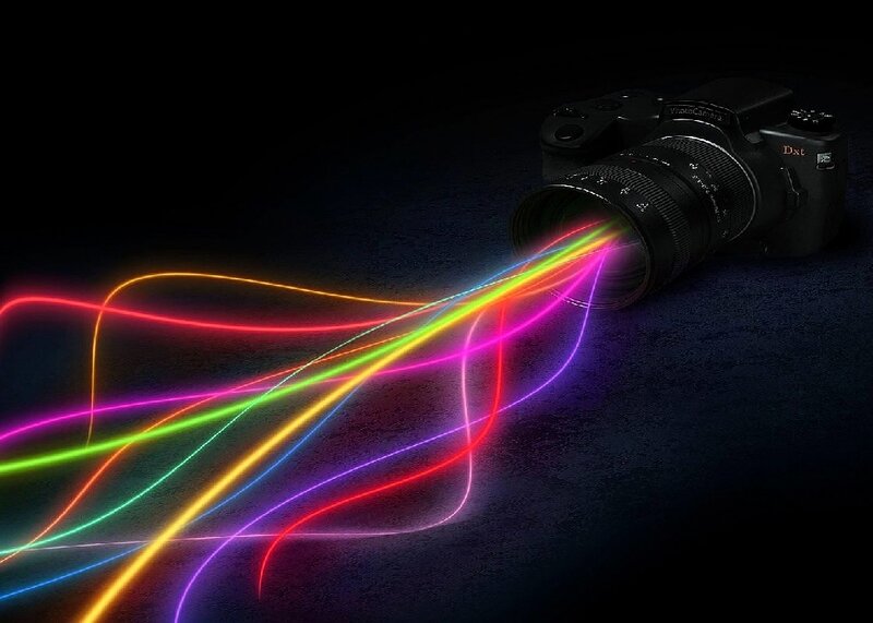 Camera with Light Trails